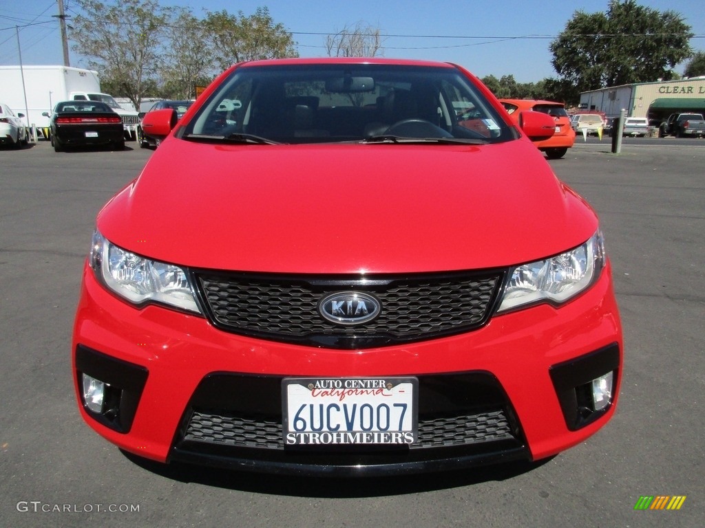 2012 Forte Koup SX - Racing Red / Black photo #2