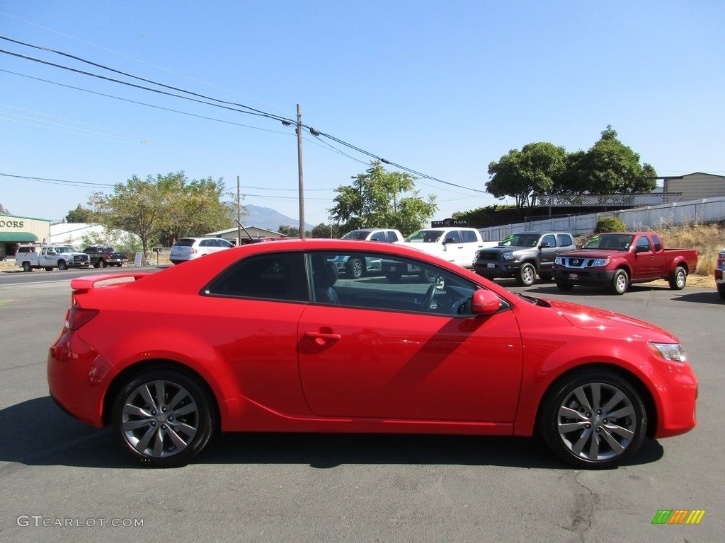 2012 Forte Koup SX - Racing Red / Black photo #8