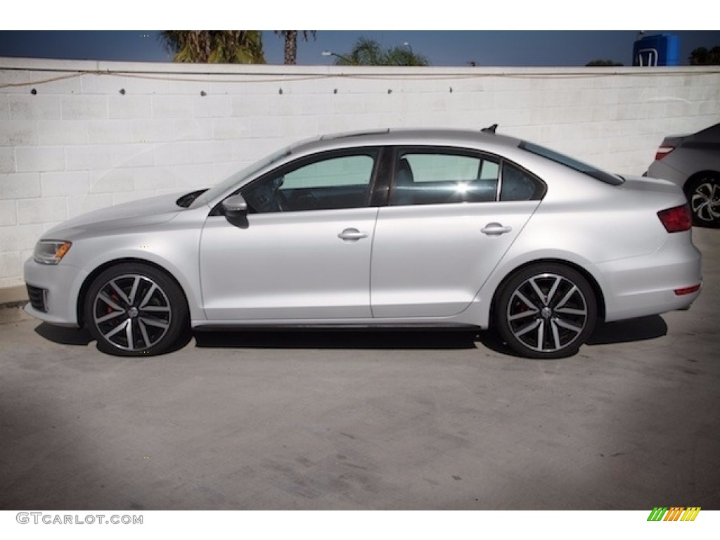 2012 Jetta GLI - Frost Silver Metallic / Titan Black photo #10