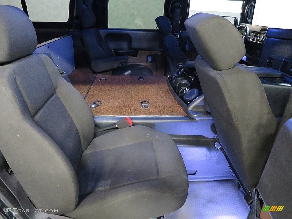 2006 H1 Alpha Wagon - Black / Ebony/Brown photo #20