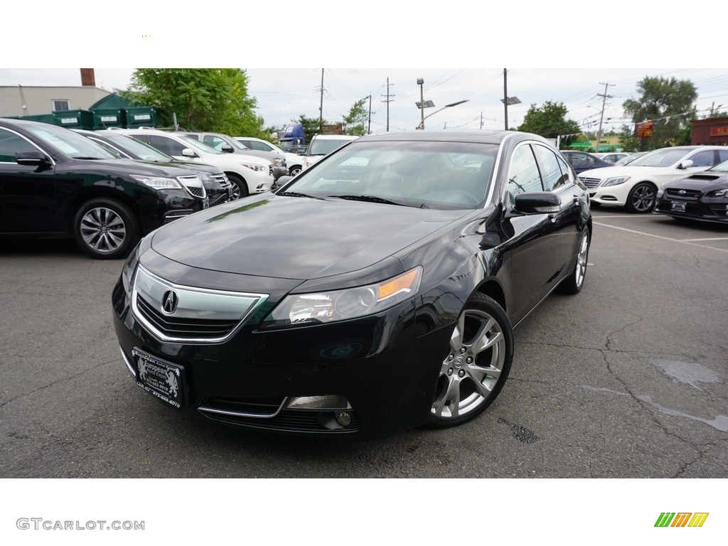 Crystal Black Pearl Acura TL