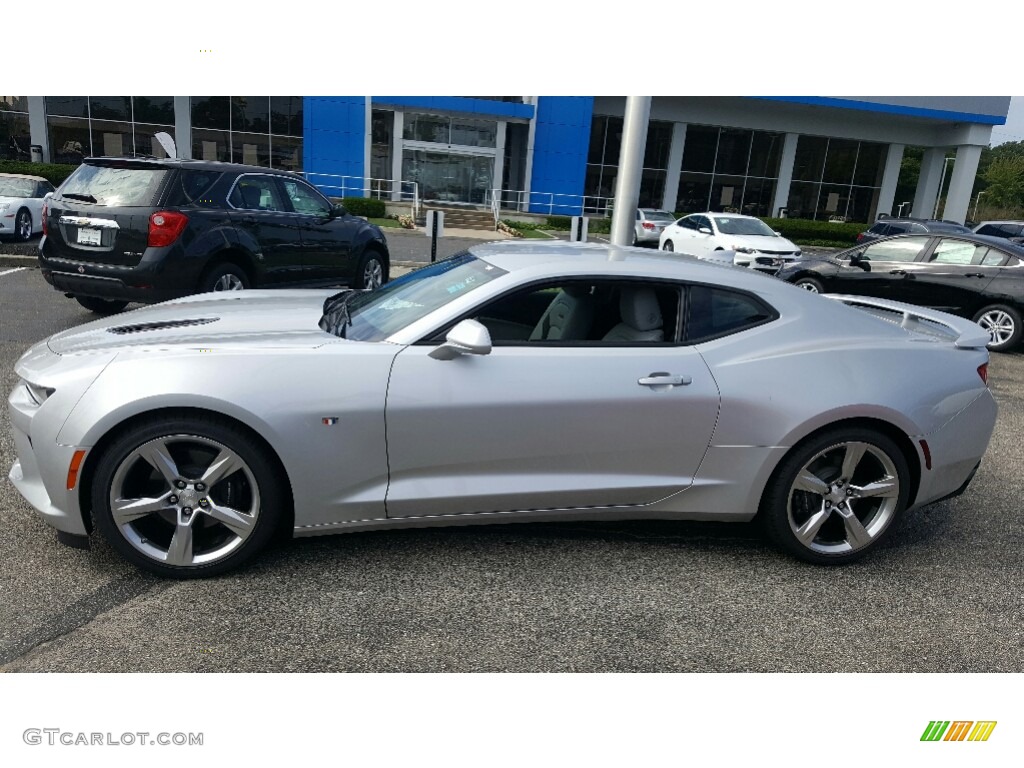 2017 Camaro SS Coupe - Silver Ice Metallic / 50th Anniversary Jet Black/Dark Gray photo #3