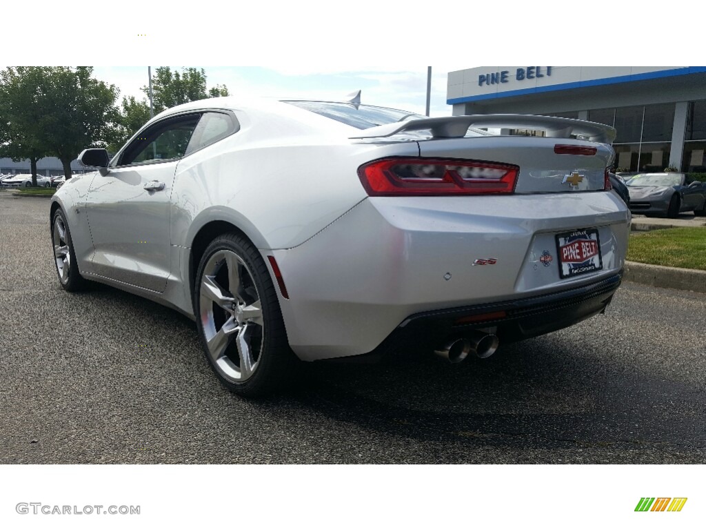 2017 Camaro SS Coupe - Silver Ice Metallic / 50th Anniversary Jet Black/Dark Gray photo #4