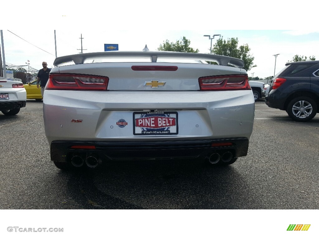2017 Camaro SS Coupe - Silver Ice Metallic / 50th Anniversary Jet Black/Dark Gray photo #5