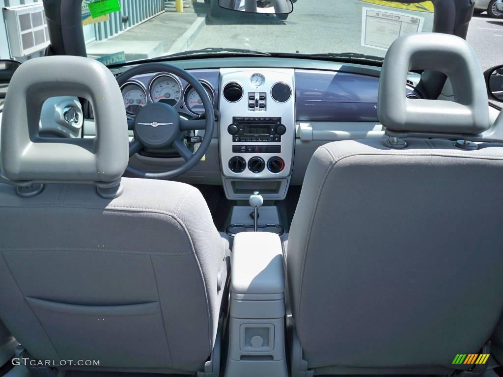 2007 PT Cruiser Convertible - Opal Gray Metallic / Pastel Slate Gray photo #5