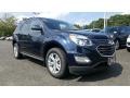 2017 Blue Velvet Metallic Chevrolet Equinox LT AWD  photo #1