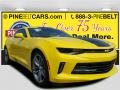 Bright Yellow 2017 Chevrolet Camaro LT Coupe