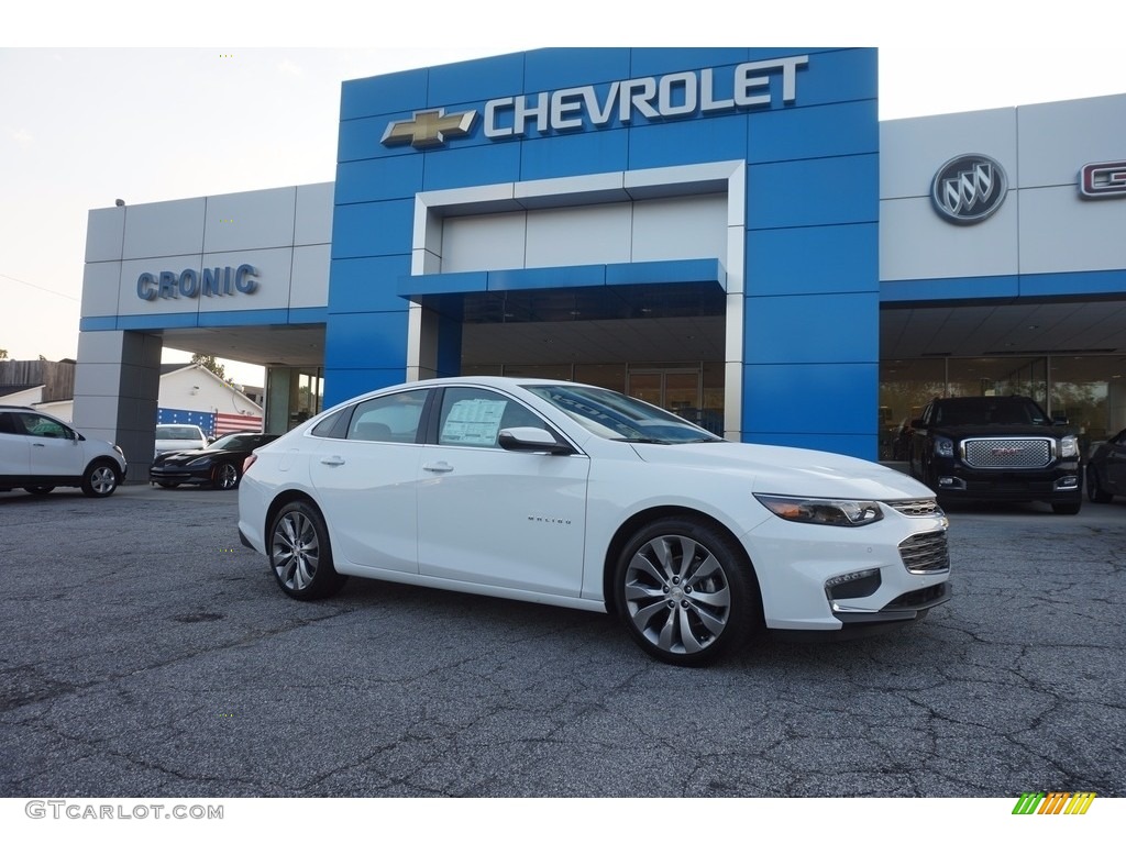 Summit White Chevrolet Malibu