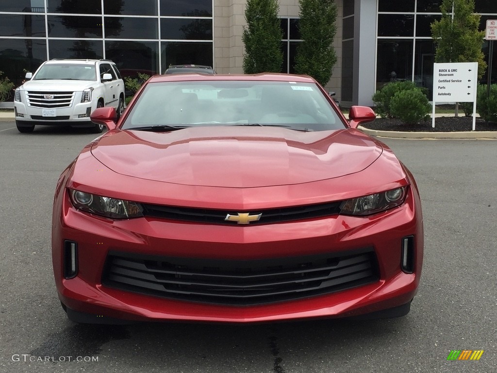 Garnet Red Tintcoat 2017 Chevrolet Camaro LT Coupe Exterior Photo #115609198