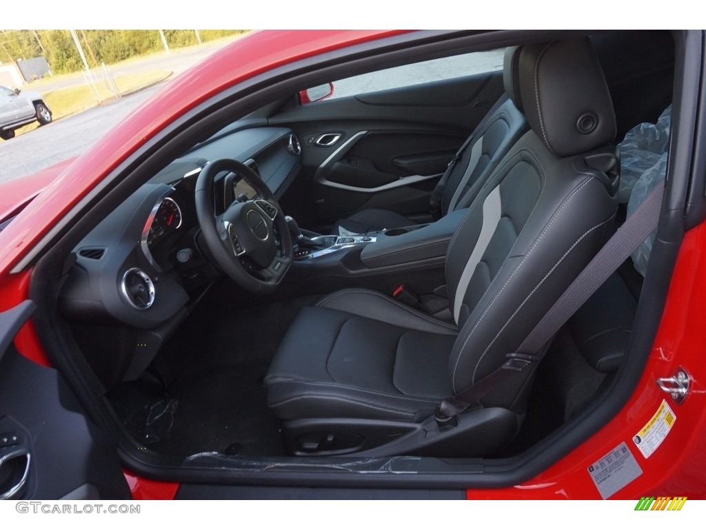 Jet Black Interior 2017 Chevrolet Camaro LT Coupe Photo #115609231