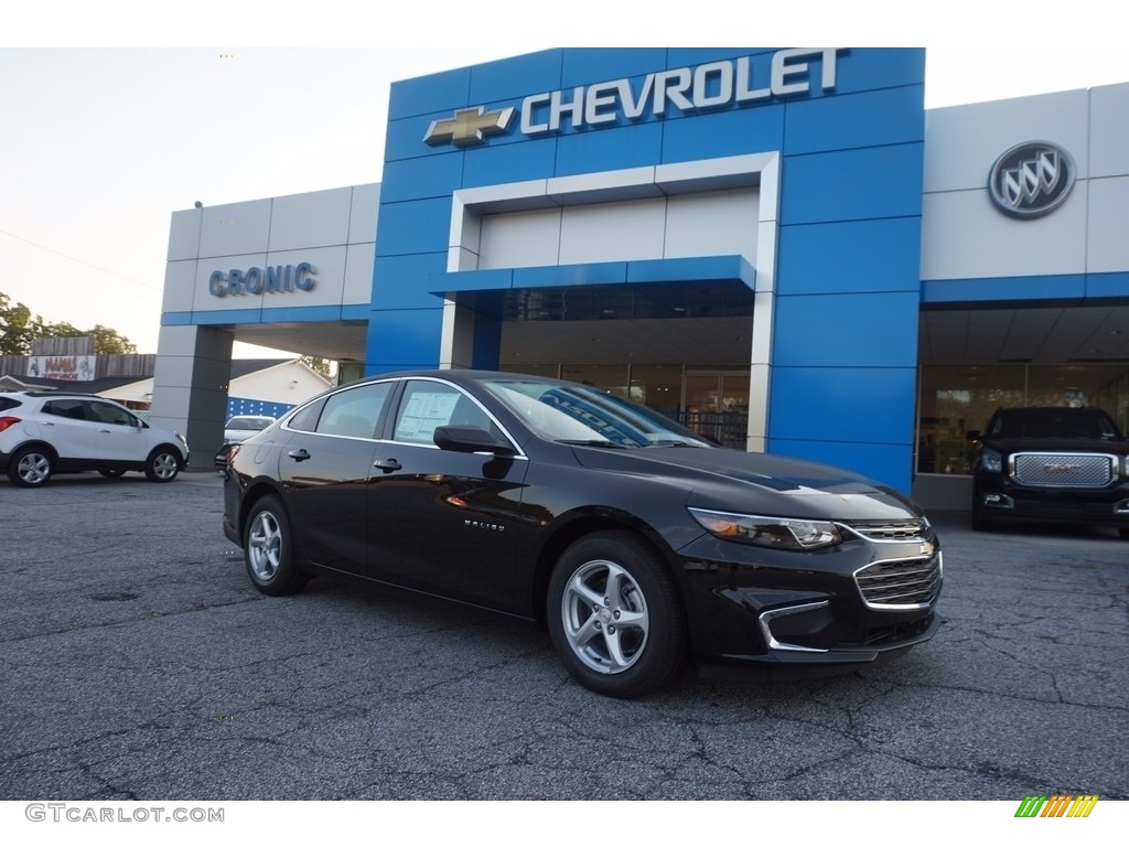 Mosaic Black Metallic Chevrolet Malibu