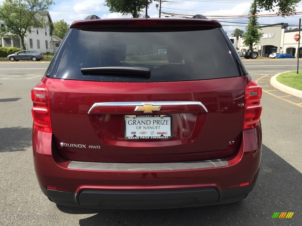 2017 Equinox LT AWD - Siren Red Tintcoat / Jet Black photo #5