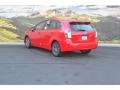 2017 Absolutly Red Toyota Prius v Two  photo #3