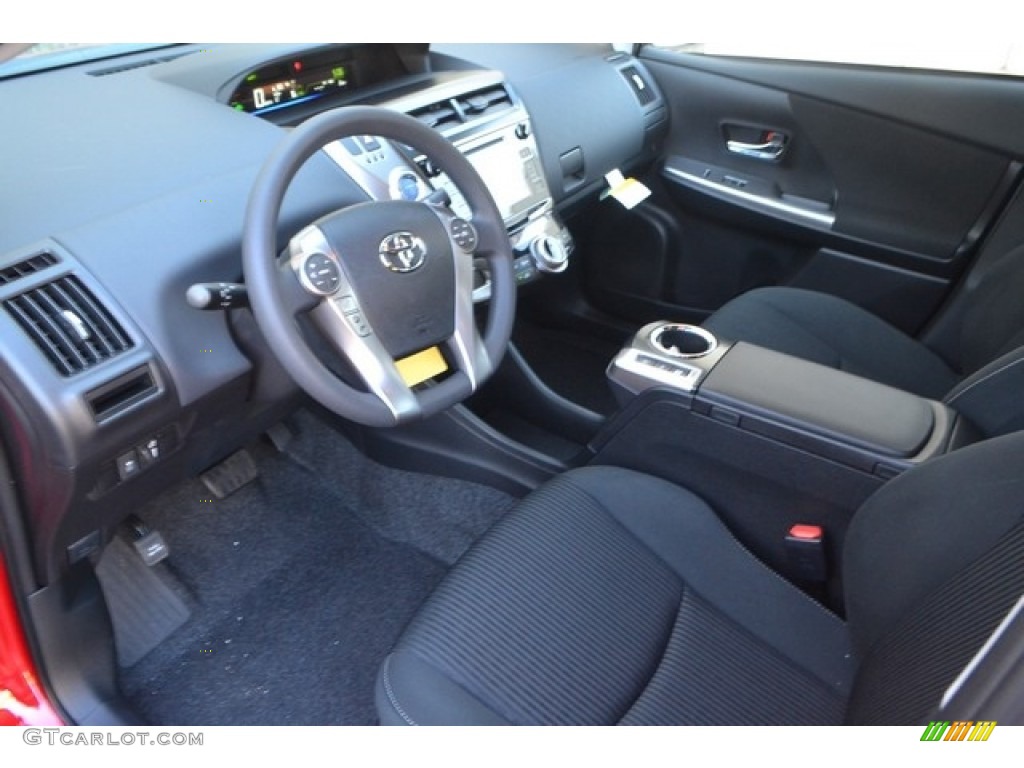 2017 Toyota Prius v Two Interior Color Photos
