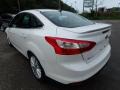White Platinum - Focus Titanium Sedan Photo No. 4