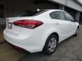 2017 Clear White Kia Forte LX  photo #3
