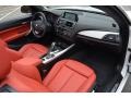 Coral Red 2016 BMW 2 Series 228i xDrive Convertible Dashboard