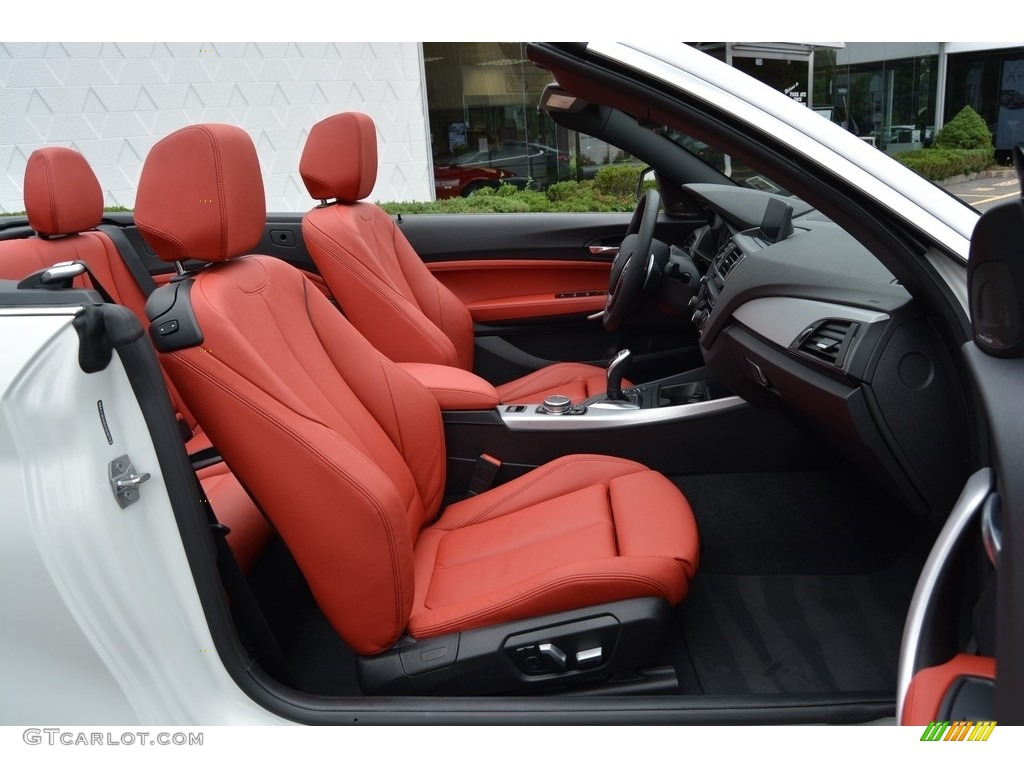 2016 BMW 2 Series 228i xDrive Convertible Front Seat Photo #115615081