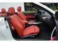 Coral Red Front Seat Photo for 2016 BMW 2 Series #115615081