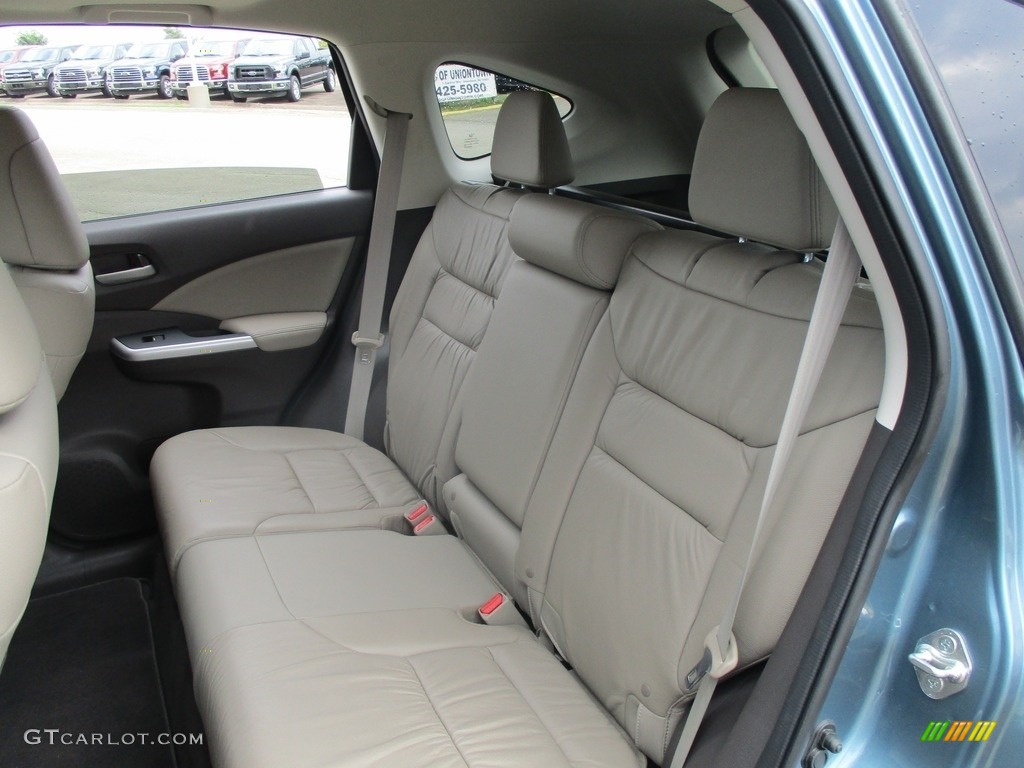 2013 CR-V EX-L AWD - Mountain Air Metallic / Beige photo #7