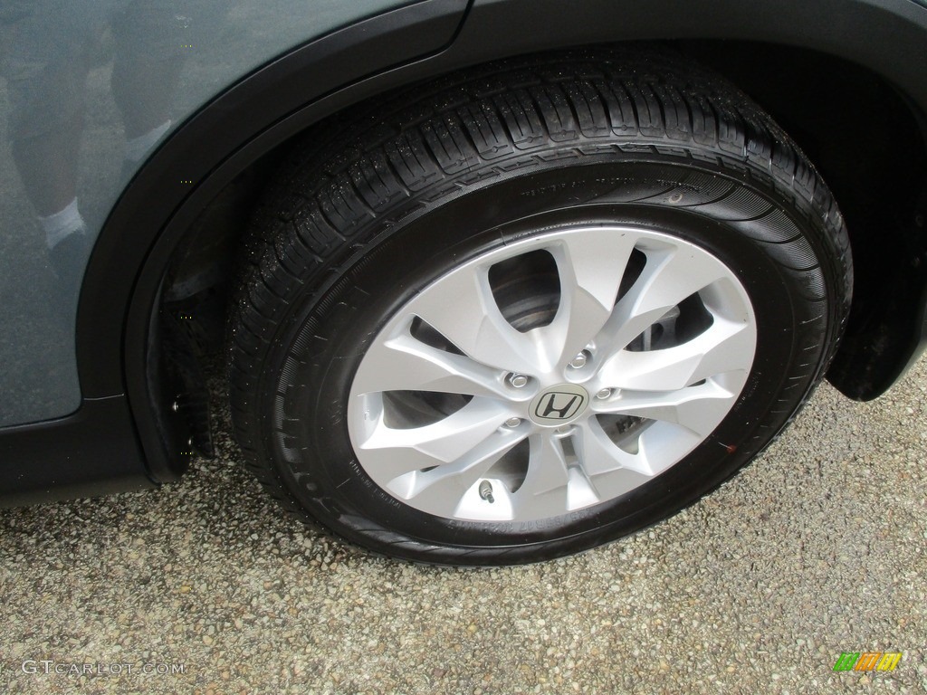 2013 CR-V EX-L AWD - Mountain Air Metallic / Beige photo #15