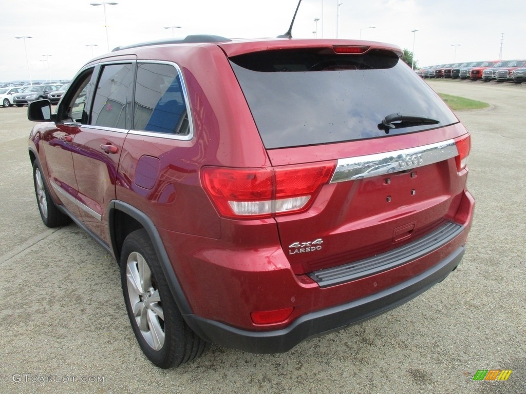 2013 Grand Cherokee Laredo 4x4 - Deep Cherry Red Crystal Pearl / Dark Graystone/Medium Graystone photo #17