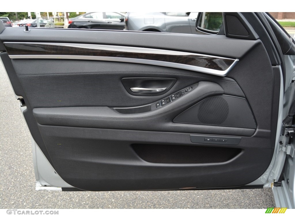 2016 5 Series 528i xDrive Sedan - Glacier Silver Metallic / Black photo #8