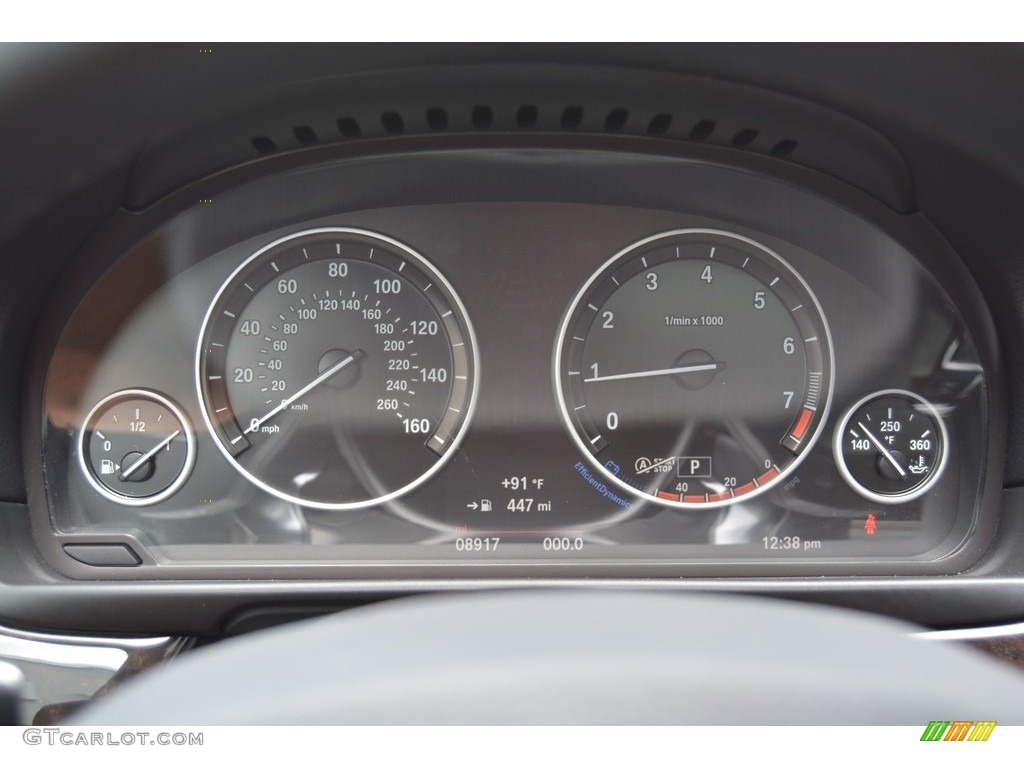 2016 5 Series 528i xDrive Sedan - Glacier Silver Metallic / Black photo #20