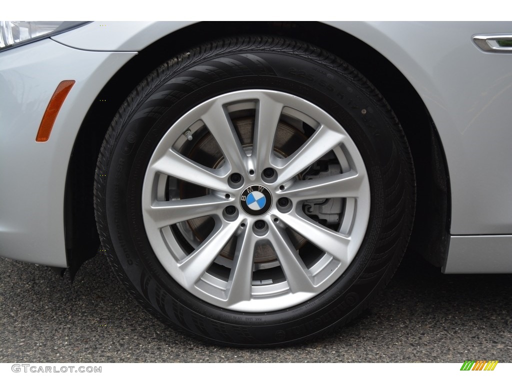 2016 5 Series 528i xDrive Sedan - Glacier Silver Metallic / Black photo #31