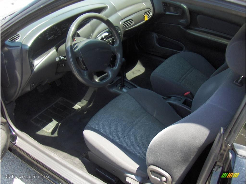 1999 Escort ZX2 Coupe - Black / Dark Charcoal photo #5