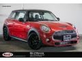 2017 Blazing Red Metallic Mini Hardtop Cooper S 2 Door  photo #1