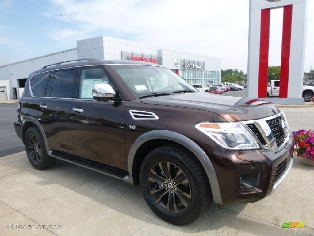 2017 Mocha Almond Nissan Armada Platinum 4x4 115591205 GTCarLot