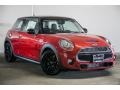 Blazing Red Metallic 2017 Mini Hardtop Cooper S 2 Door Exterior