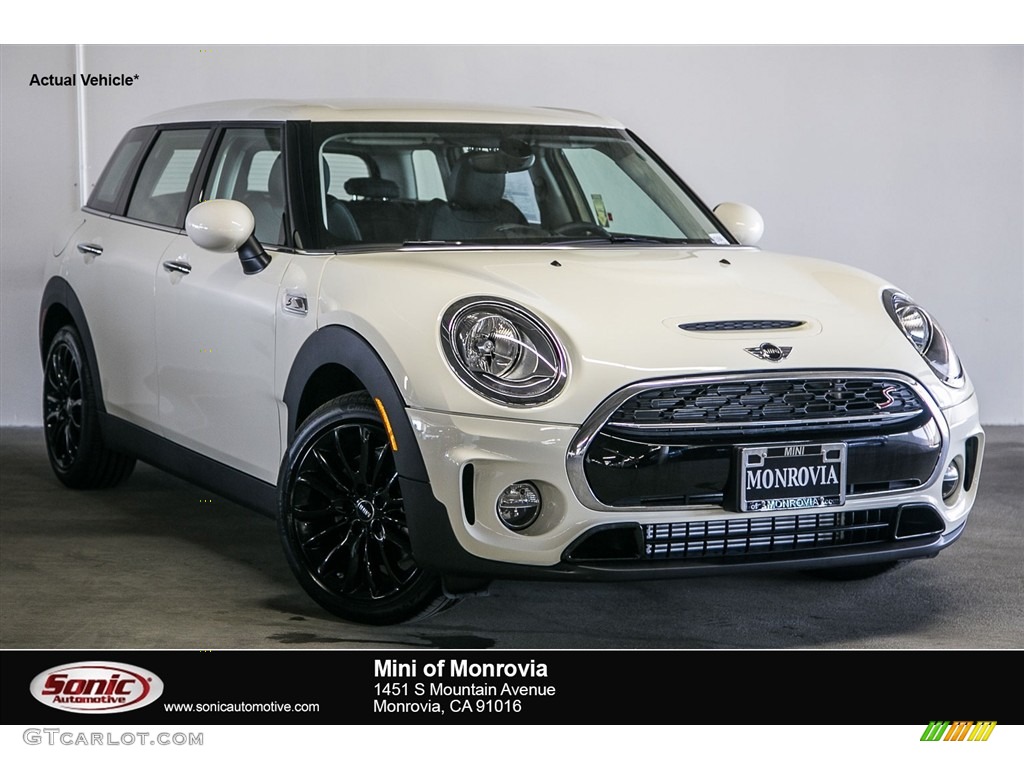 2017 Clubman Cooper S - Pepper White / Carbon Black photo #1