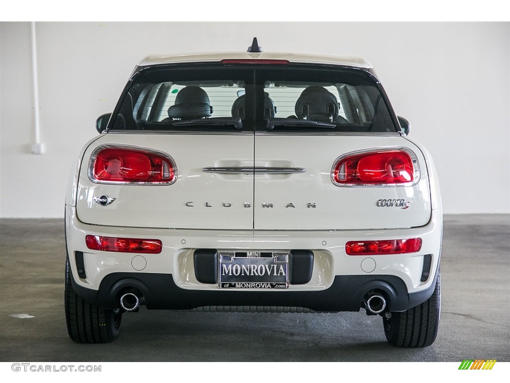 2017 Clubman Cooper S - Pepper White / Carbon Black photo #4