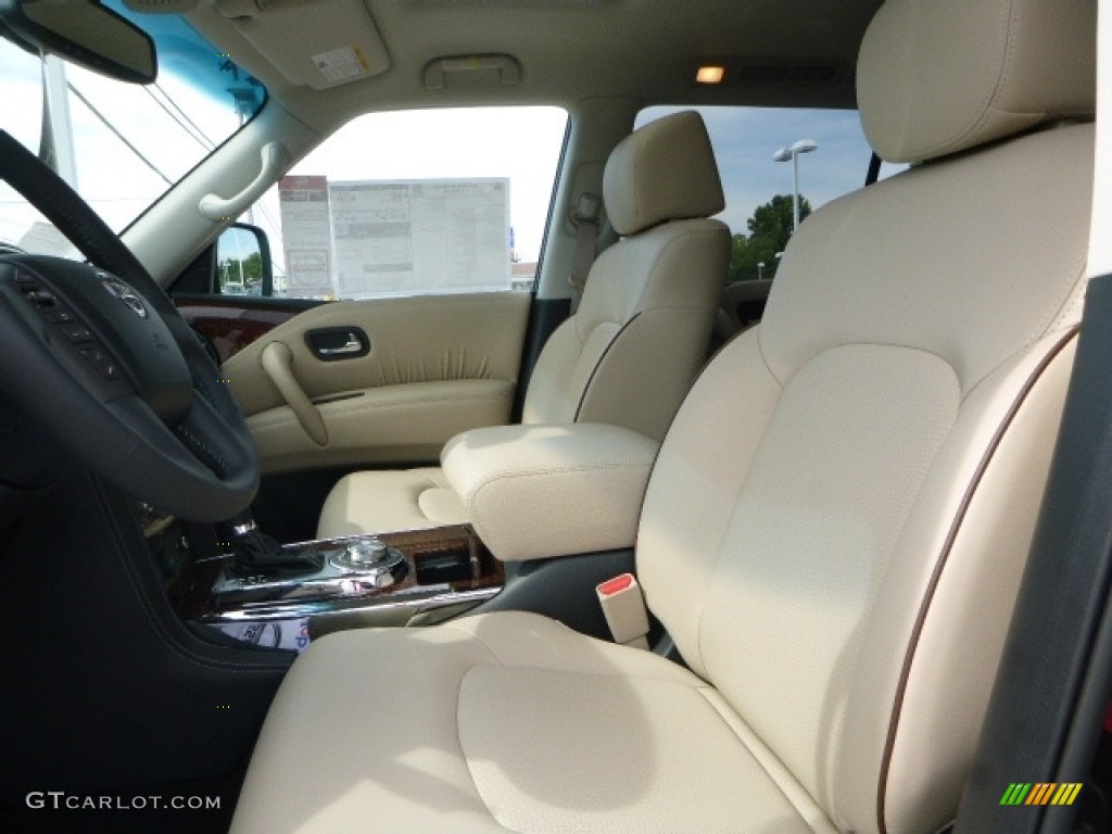 2017 Nissan Armada Platinum 4x4 Front Seat Photo #115617502