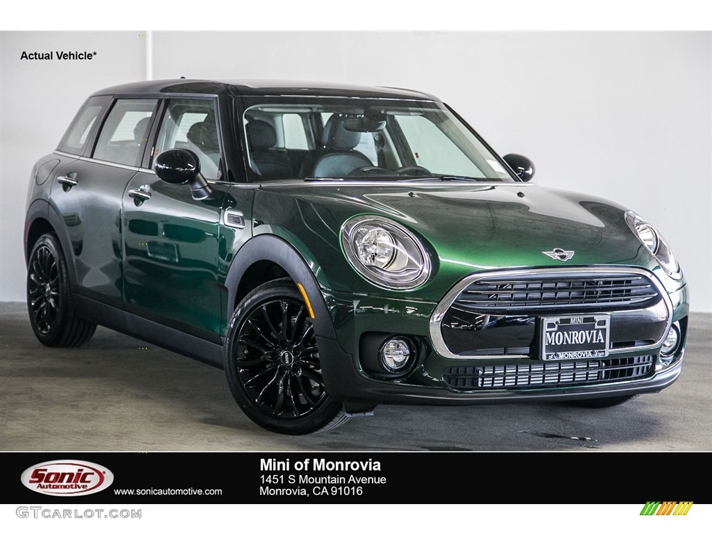 2017 Clubman Cooper - British Racing Green II Metallic / Carbon Black photo #1