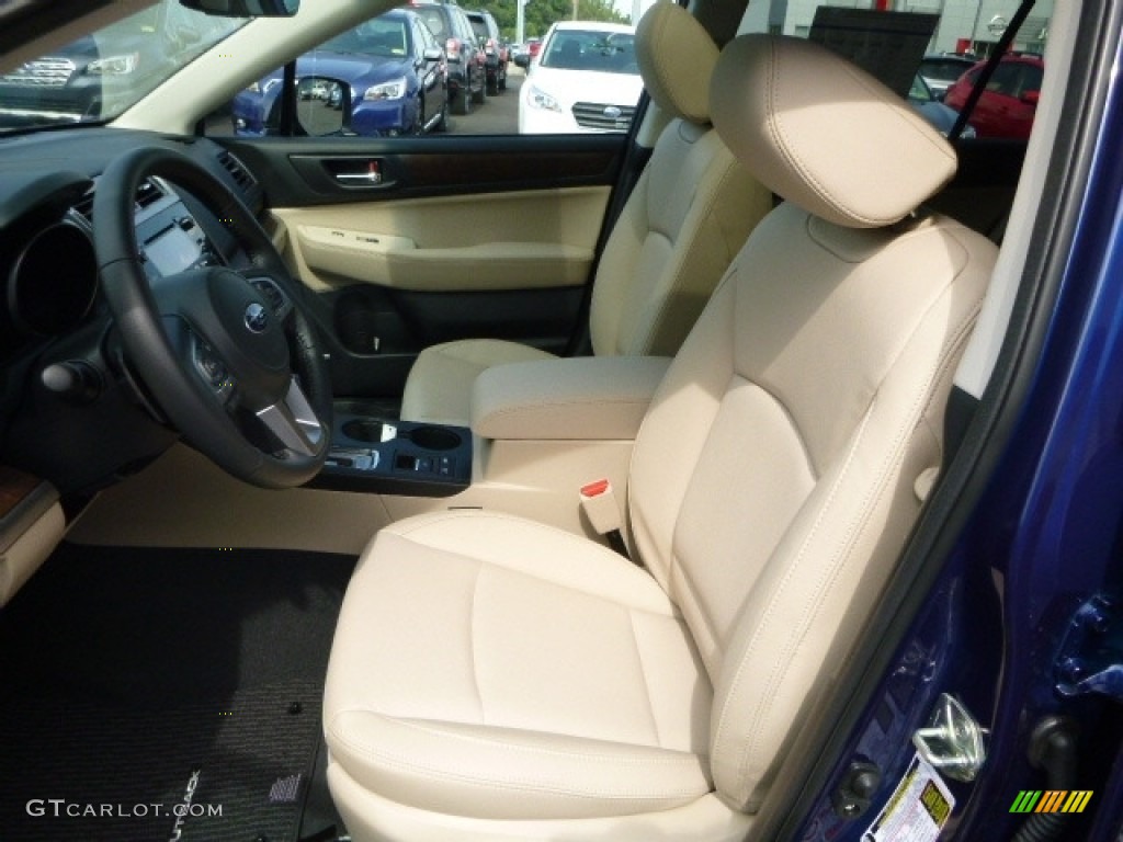 Warm Ivory Interior 2017 Subaru Outback 3.6R Limited Photo #115617781