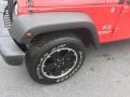 2008 Red Rock Crystal Pearl Jeep Wrangler Unlimited X 4x4  photo #11