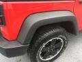 2008 Red Rock Crystal Pearl Jeep Wrangler Unlimited X 4x4  photo #15