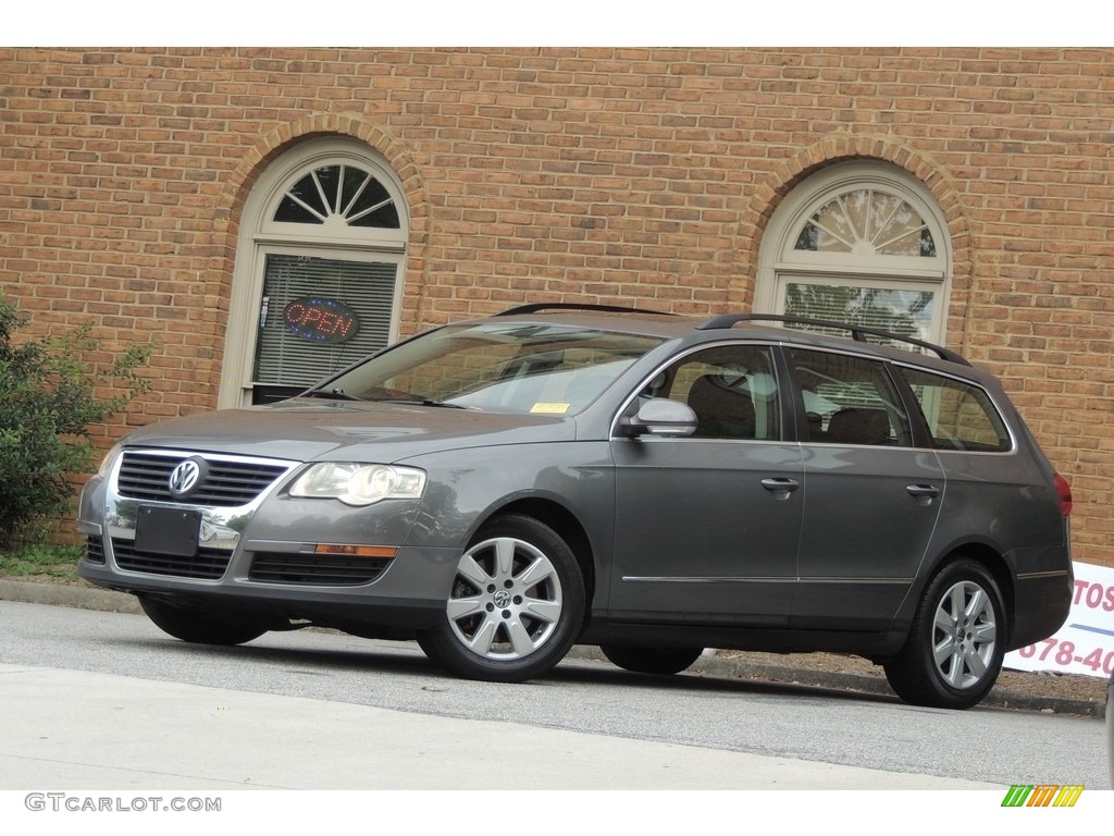2007 Passat 2.0T Wagon - United Grey Metallic / Black photo #2