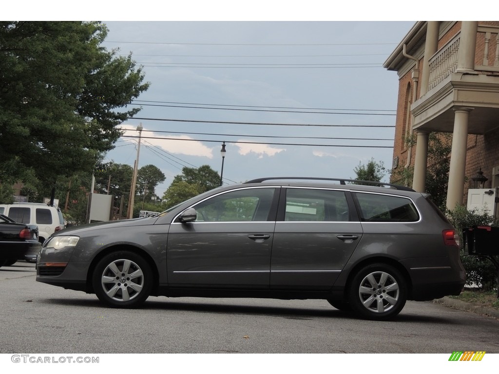 2007 Passat 2.0T Wagon - United Grey Metallic / Black photo #3