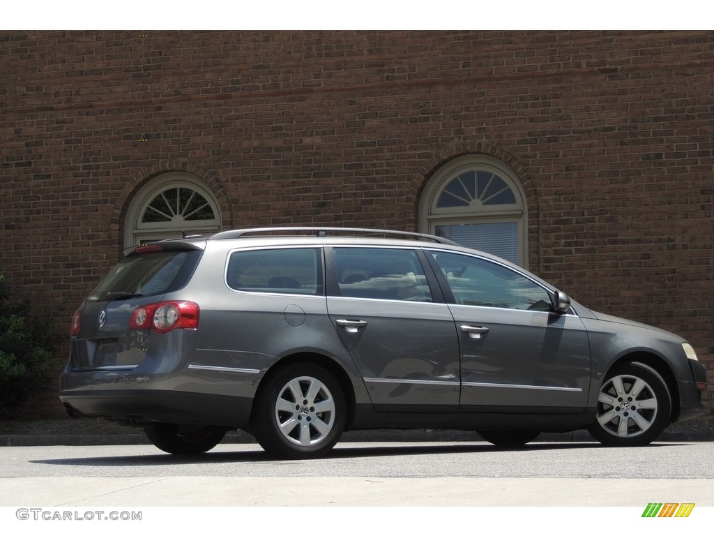 2007 Passat 2.0T Wagon - United Grey Metallic / Black photo #9