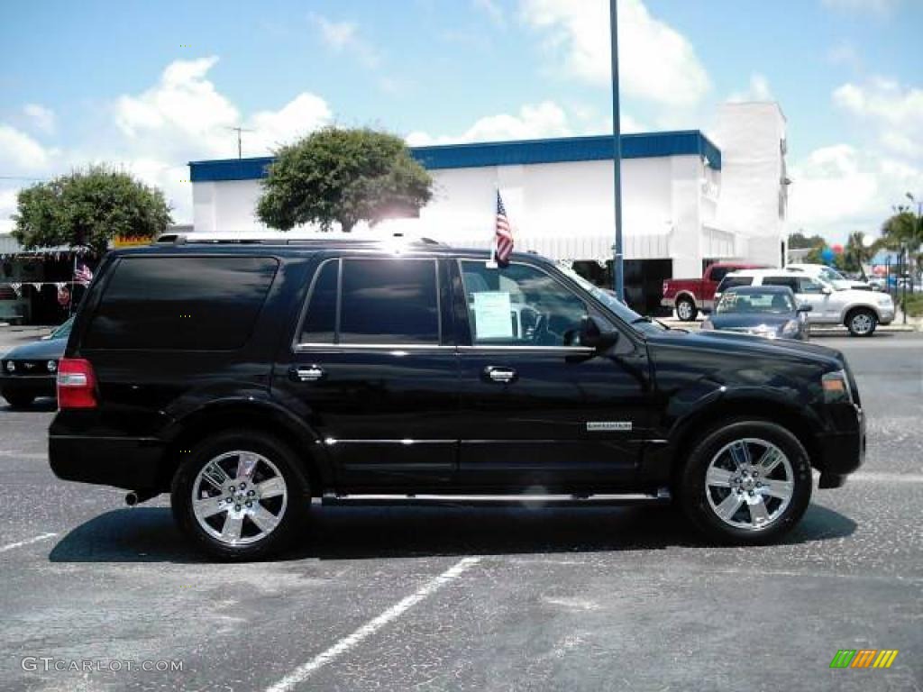 2007 Expedition Limited - Black / Charcoal Black photo #1