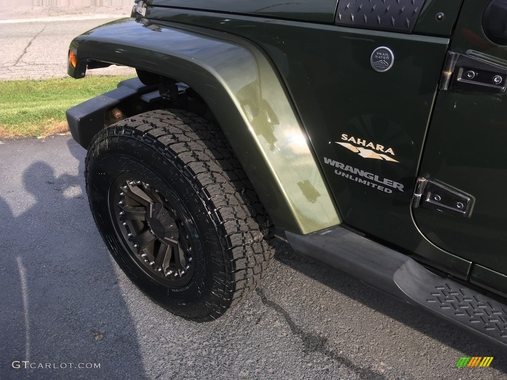 2007 Wrangler Unlimited Sahara 4x4 - Jeep Green Metallic / Dark Slate Gray/Medium Slate Gray photo #13