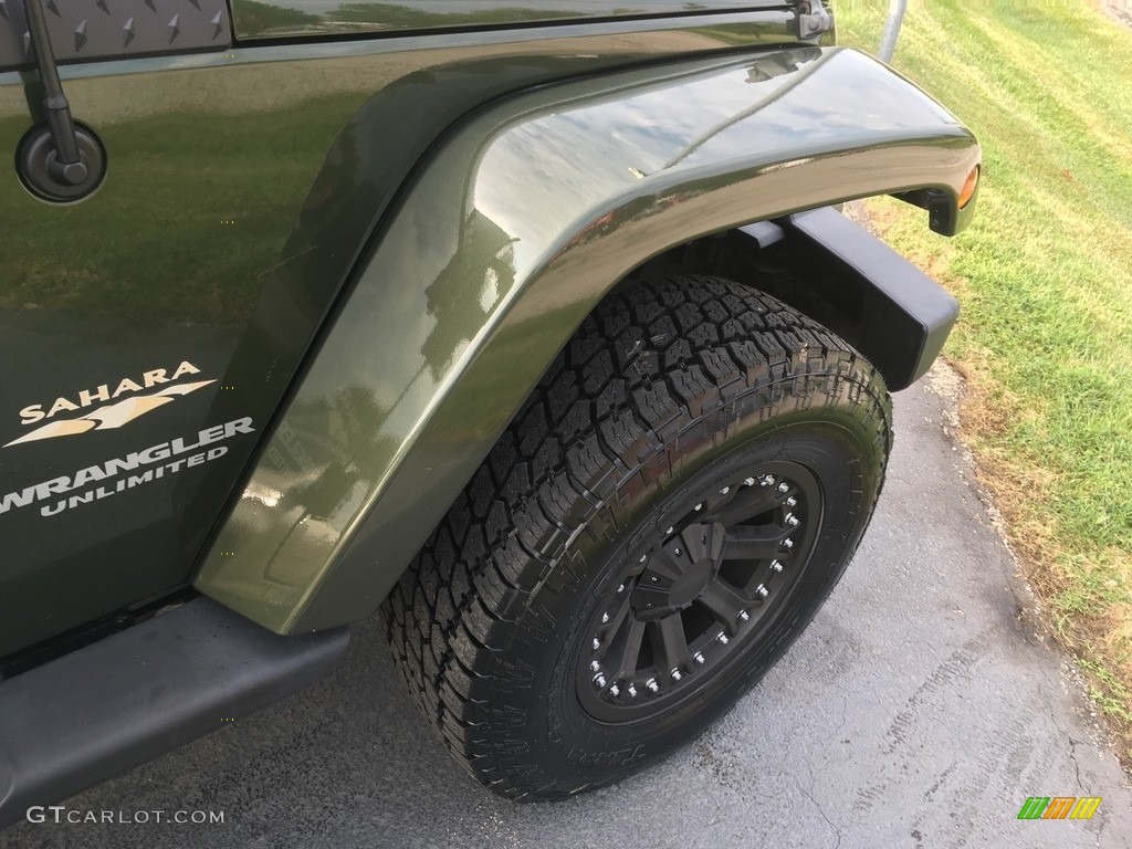 2007 Wrangler Unlimited Sahara 4x4 - Jeep Green Metallic / Dark Slate Gray/Medium Slate Gray photo #18