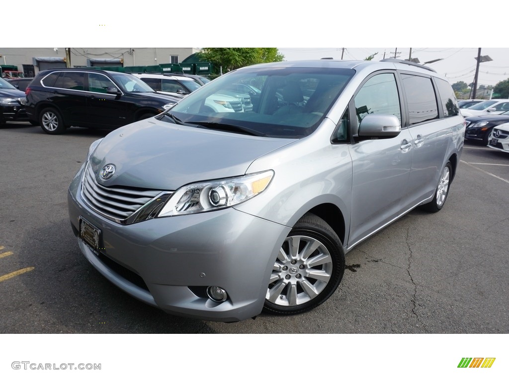 2013 Sienna Limited AWD - Silver Sky Metallic / Light Gray photo #1