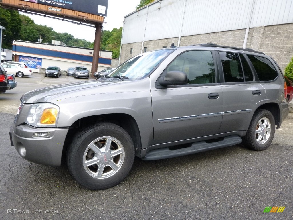 Steel Gray Metallic 2009 GMC Envoy SLE 4x4 Exterior Photo #115622244