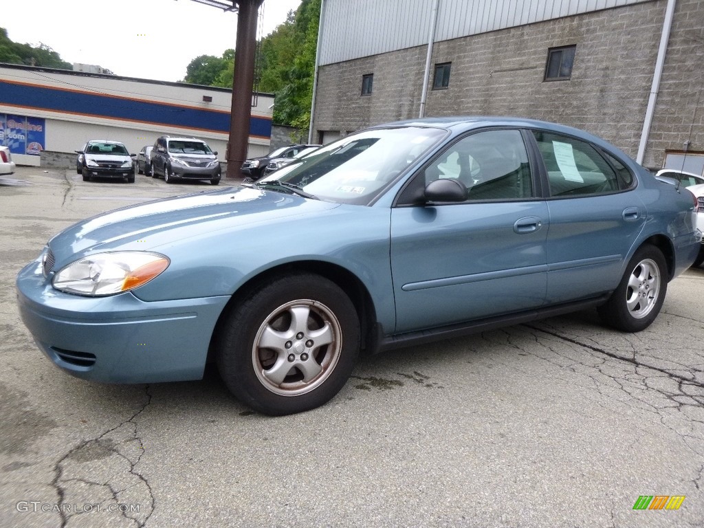 2005 Taurus SE - Windveil Blue Metallic / Medium/Dark Flint photo #10