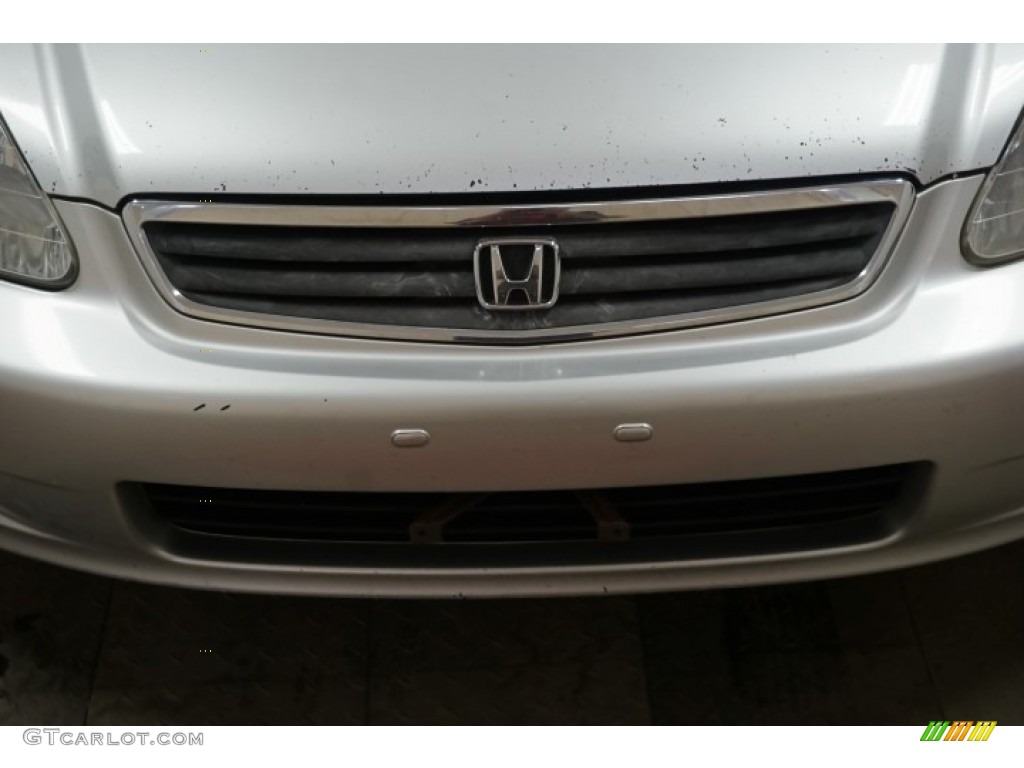 1999 Civic LX Sedan - Vogue Silver Metallic / Gray photo #44